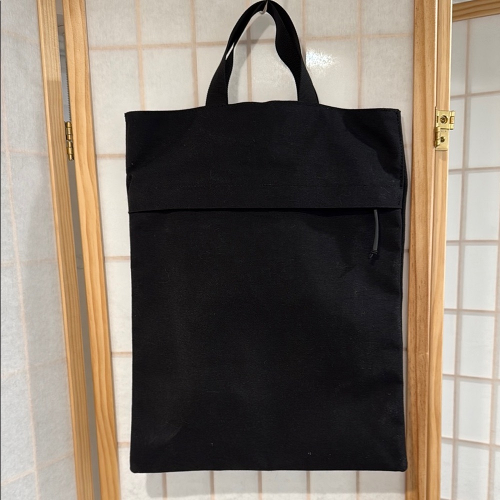 EVERLANE Black Canvas Tote Bag